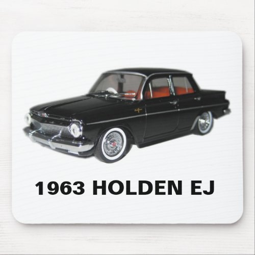 1963 EJ Holden Premier Sedan Black Mouse Pad