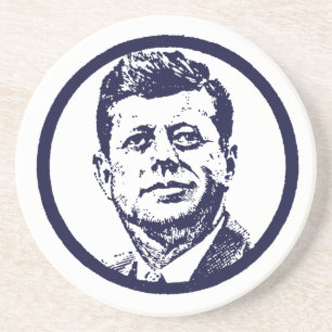 1963 JFK SANDSTONE COASTER