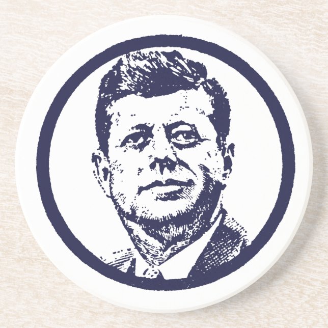 1963 JFK SANDSTONE COASTER (Front)