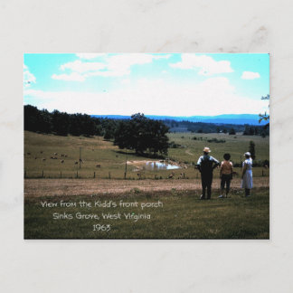 1963 Monroe Co Sinks Grove Henry Mom Nana, View... Postcard