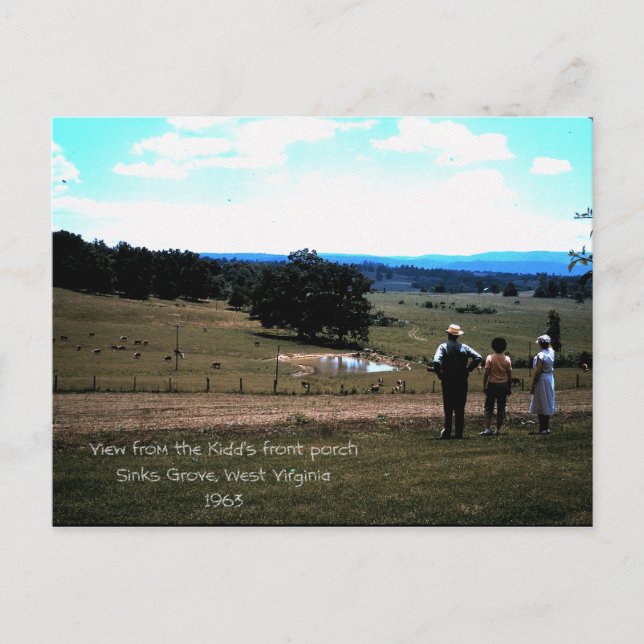 1963 Monroe Co Sinks Grove Henry Mom Nana, View... Postcard (Front)