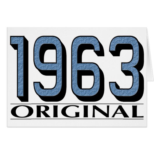 1963 Original Cards (Front Horizontal)