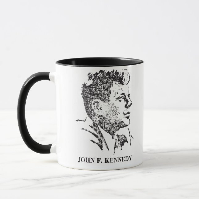 1963 profile of John F. Kennedy Mug (Left)