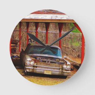 1963 Sadan Deville Round Clock