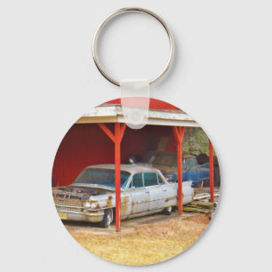1963 Silver Sadan deville Keychain