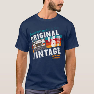 1963 Vintage Birthday Vintage Gift Retro girl T-Shirt