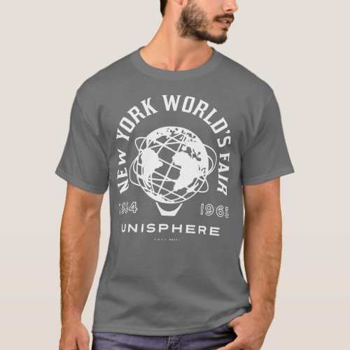 196465 New York Worlds Fair Unisphere with Years W