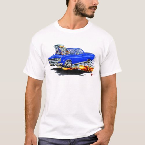 1964_65 El Camino Blue Truck T_Shirt