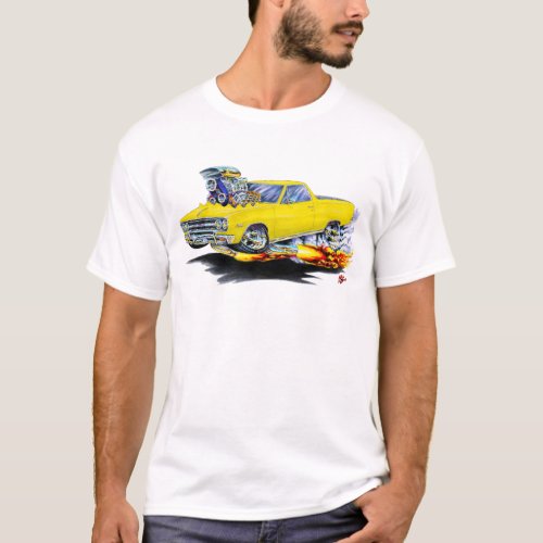 1964_65 El Camino Yellow Truck T_Shirt