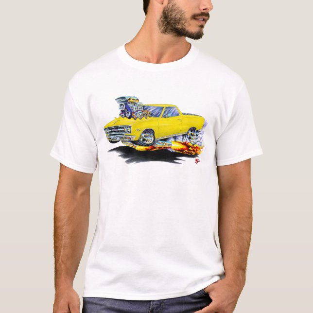 1964-65 El Camino Yellow Truck T-Shirt (Front)