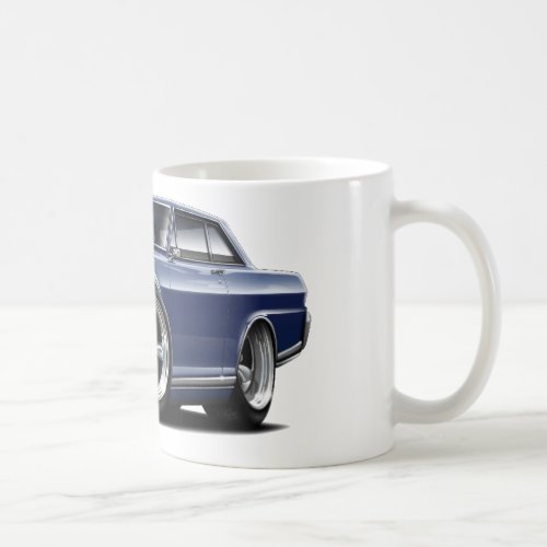 1964-65 Nova Dk Blue Car Coffee Mug