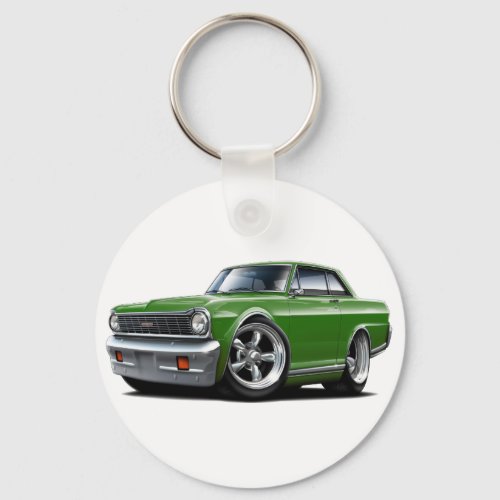 1964-65 Nova Green Car Keychain