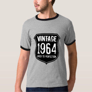 1964 Aged to perfection t shirt 50th Birthday