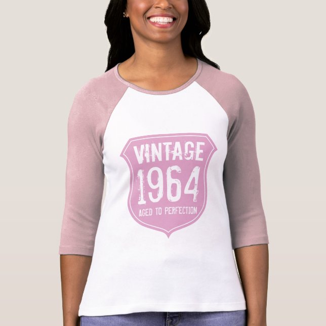 1964 Aged to perfection tee | 5oth Birthday women (Front)