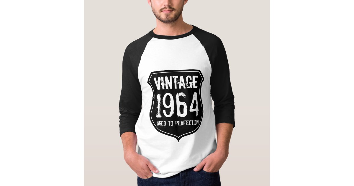  1974 Throwback Raglan Baseball Tee : Clothing, Shoes