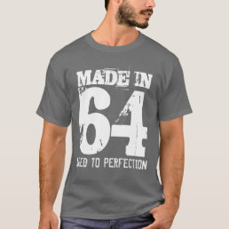 1964 Aged to perfection Vintage Birthday t shirt