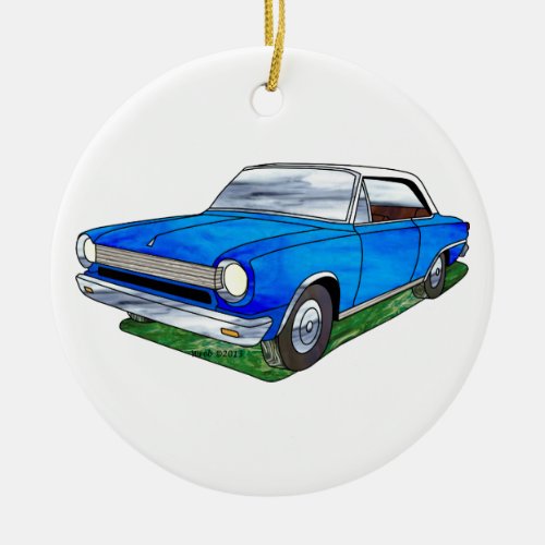 1964 AMC Rambler Ceramic Ornament