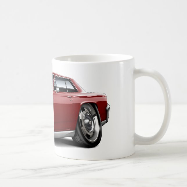 1964 Chevelle Maroon Car Coffee Mug (Right)