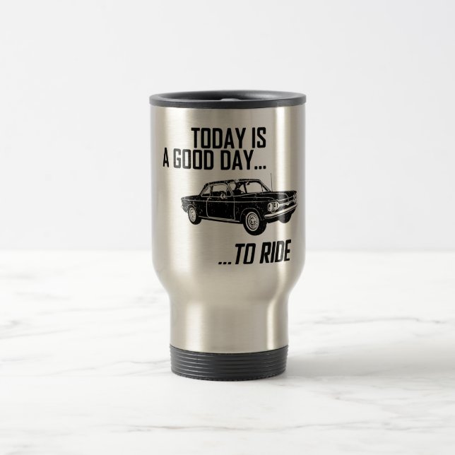 1964 Chevrolet Corvair Travel Mug (Center)