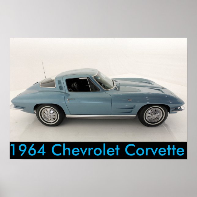 1964 Chevrolet Corvette Poster (Front)