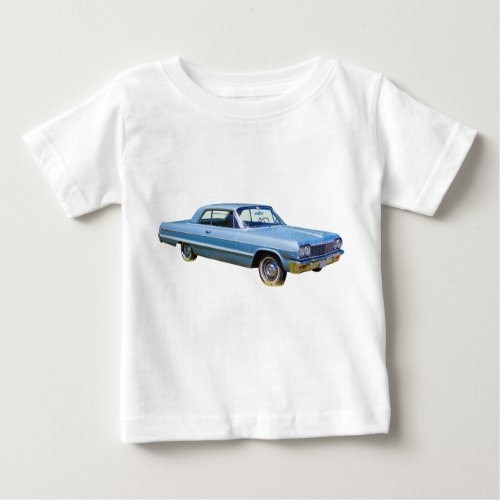 1964 Chevrolet Impala Antique Car Baby T_Shirt