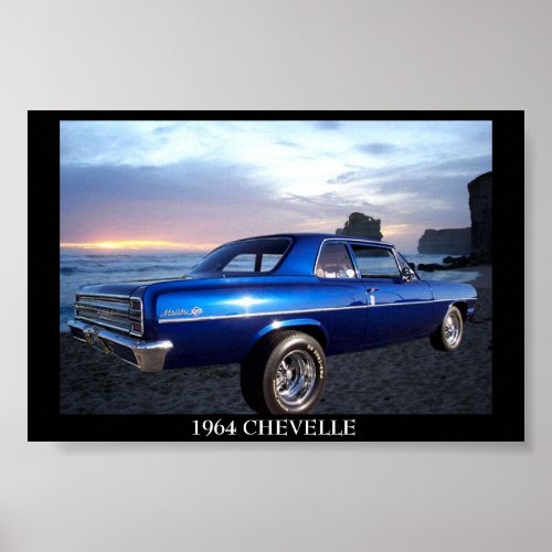 1964 Chevy Chevelle Poster