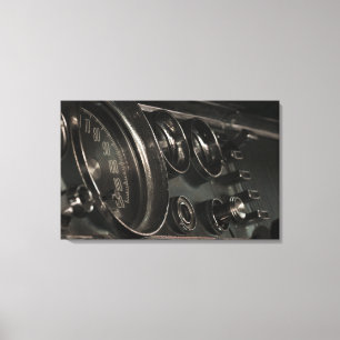1964 Chrysler New Yorker Dashboard Canvas Print