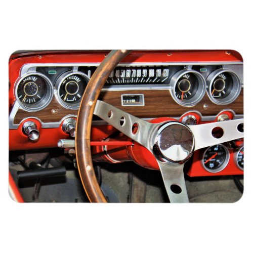 1964 Classic Car Dashboard Magnet
