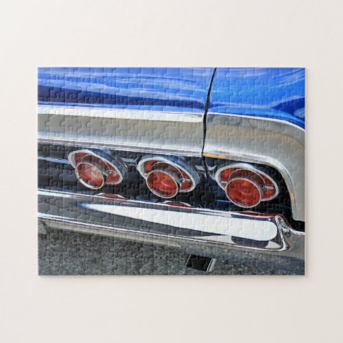 1964 Classic Car Tail Lights _ Tail Lights Jigsaw Puzzle