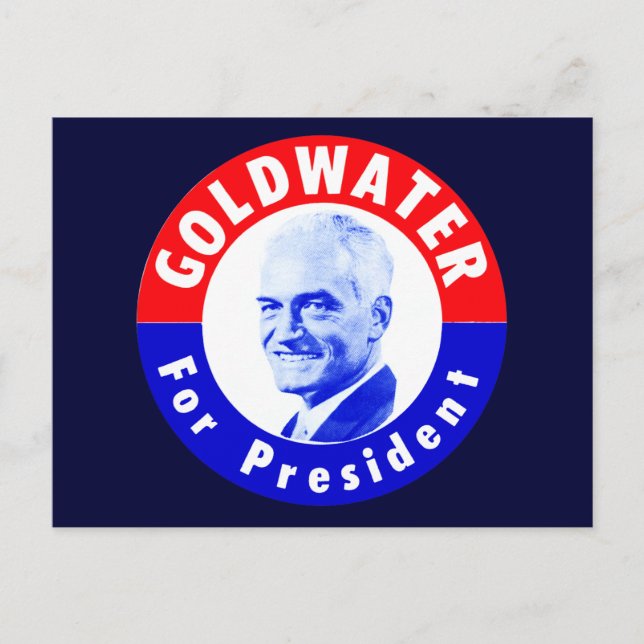 1964 Goldwater for President Postcard (Front)