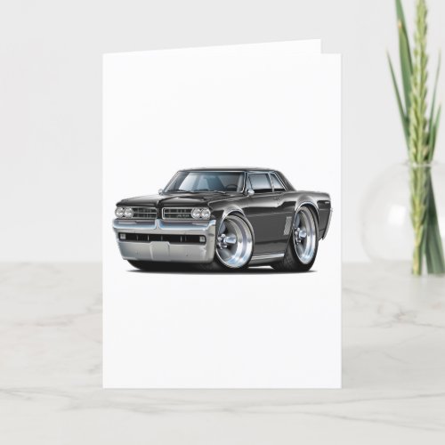 1964 GTO Black Car Card