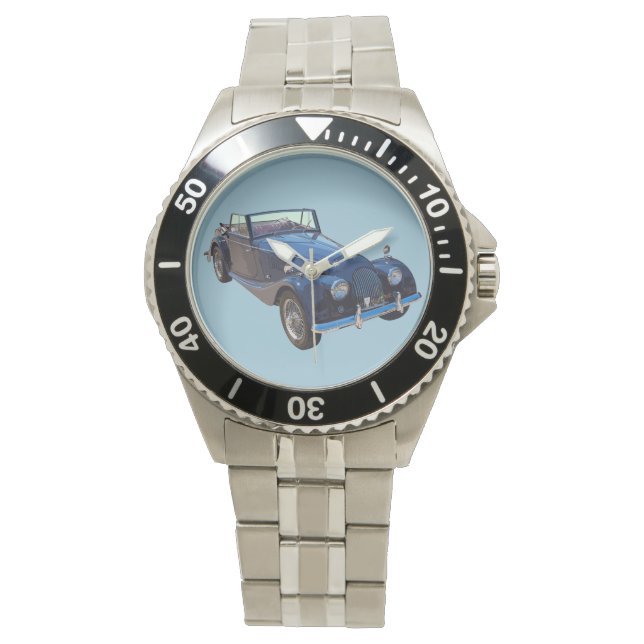 1964 Morgan Plus 4 Convertible Sports Car Watch (Front)