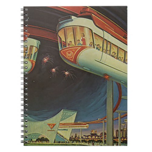 1964 New York Worlds Fair Monorail    Notebook