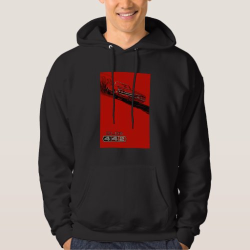 1964 Oldsmobile 442 poster reproduction Hoodie