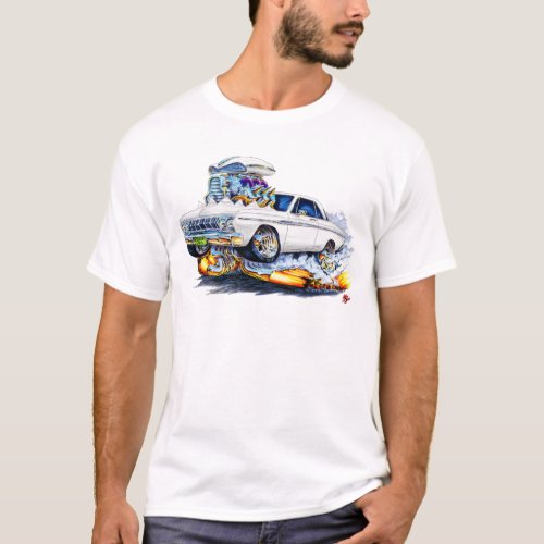 1964 Plymouth White Car T-Shirt