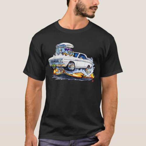 1964 Plymouth White Car T_Shirt