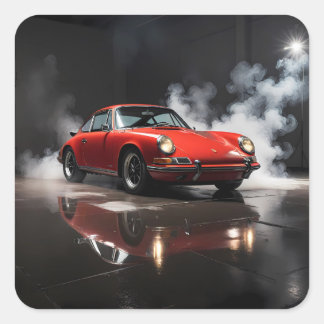 1964 Porsche 911 Square Sticker
