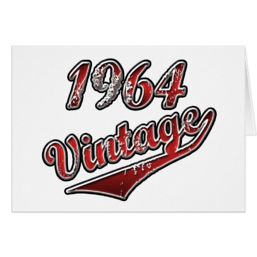 1964 Vintage Cards (Front Horizontal)