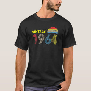 1964 Vintage Shirt I Birthday Gift Tee Retro Style