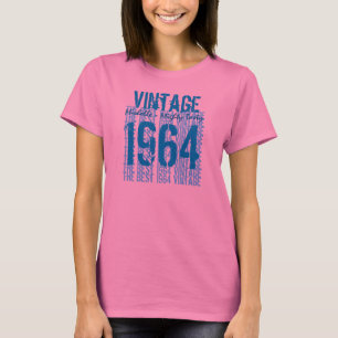 1964 Vintage Year 50th Custom Name Mighty Tasty T-Shirt