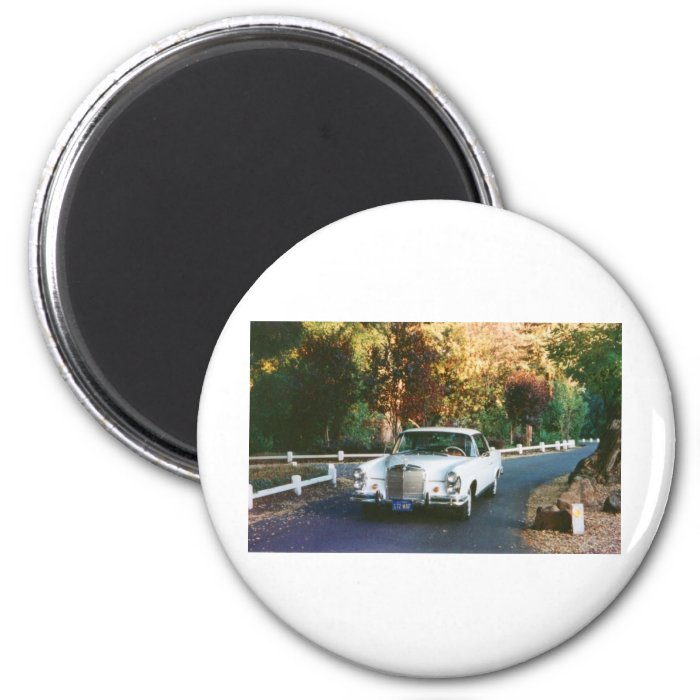 1965_220SEb_001  1965 Mercedes Benz 220SEb coupe Fridge Magnet