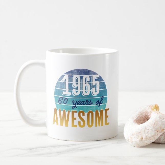 1965 50 Years of Awesome Coffee Mug (With Donut)