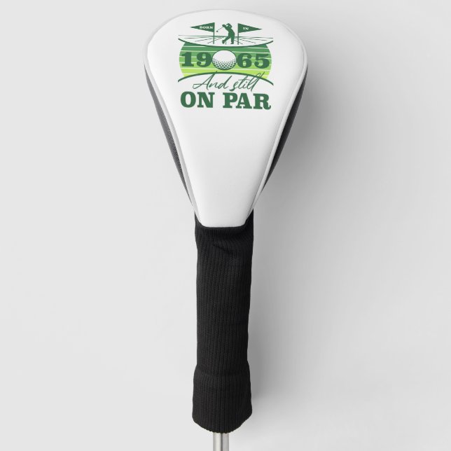 1965 60th Birthday Golf Humor Head Cover (Front)