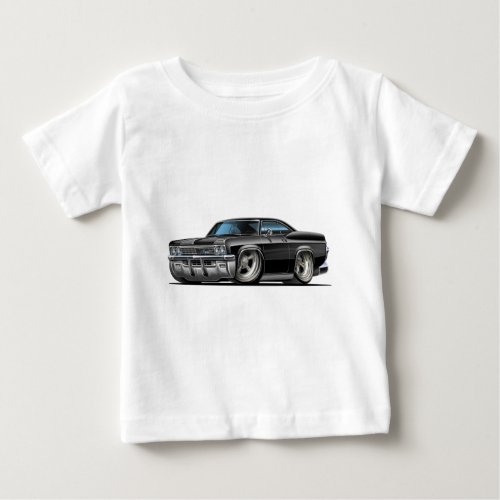 1965_66 Impala Black Car Baby T_Shirt