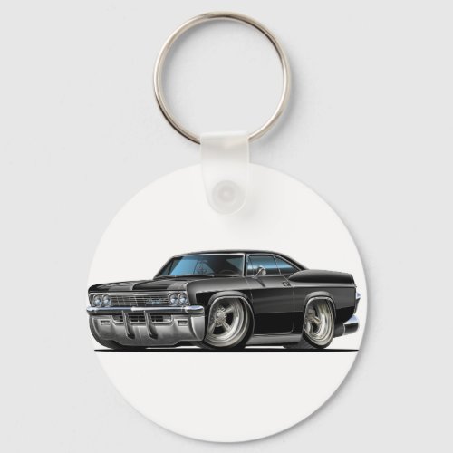 1965_66 Impala Black Car Keychain