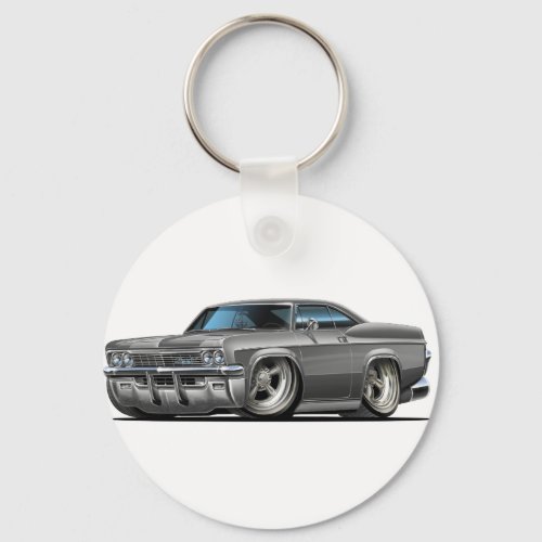 1965_66 Impala Grey Car Keychain