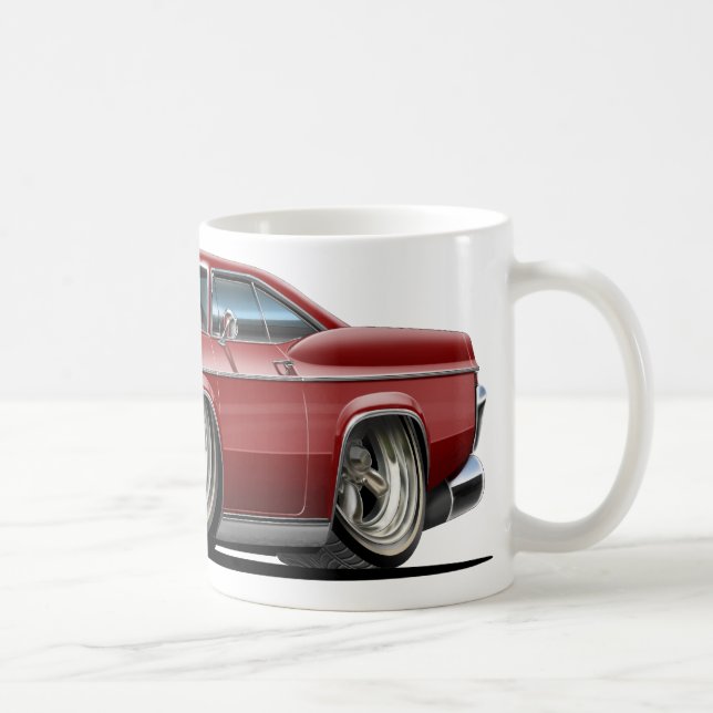 1965-66 Impala Maroon Car Coffee Mug (Right)