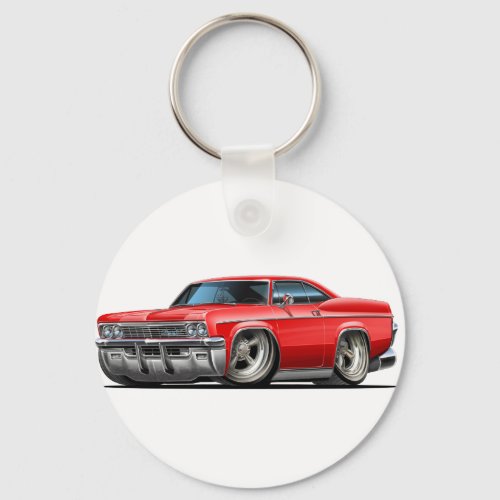 1965_66 Impala Red Car Keychain