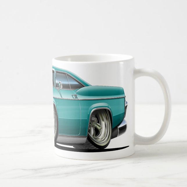 1965-66 Impala Teal Car Coffee Mug (Right)