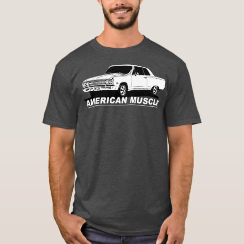 1965 Chevelle Muscle Car T_Shirt